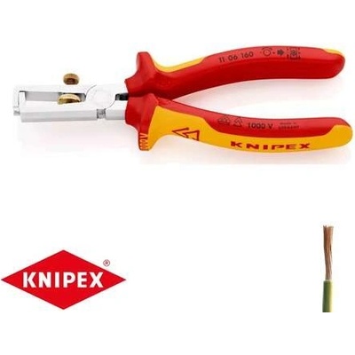 Knipex 11 06 160 Odizolovací kleště 160 mm - 1000V