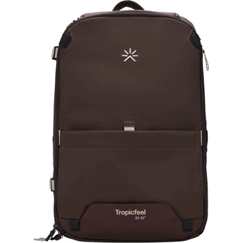 Tropicfeel Пътна раница Tropicfeel Hive 22-32 Travel backpack - Mahogany Brown / Coated - размер One Size (504-1083-0311)