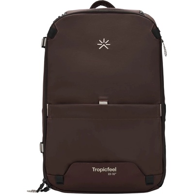 Tropicfeel Пътна раница Tropicfeel Hive 22-32 Travel backpack - Mahogany Brown / Coated - размер One Size (504-1083-0311)