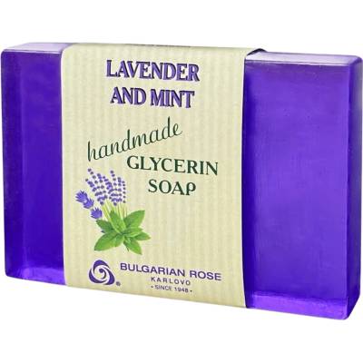 Bulgarian Rose Karlovo glycerínové mydlo levanduľa a mäta 70 g