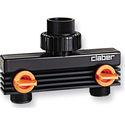 CLABER 8590 - nástavec - 2 vývody se závitem