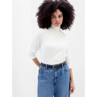 GAP Тениска с коланче GAP GAP | Byal | ЖЕНИ | S