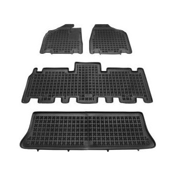 Rezaw-Plast Гумени стелки за KIA Carnival II (2005-2014) - 7 местна - тип леген