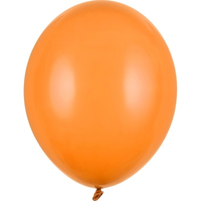 PartyDeco Balonek latex oranžový pastelový 30 cm