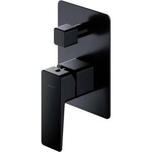 Omnires Parma - Скрит смесител, за 2 уреда, с корпус, матово черно PM7435BL (PM7435BL)