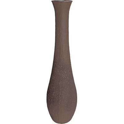 VÁZA Mica Decorations Dix z recyklovaného skla hnedá - v99xh25cm