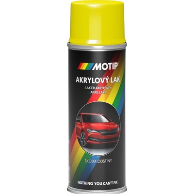 MOTIP Škoda žltá svetlá 200ml