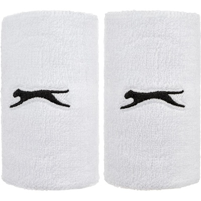 Slazenger Накитник Slazenger 2 Pack Double Wristbands - White