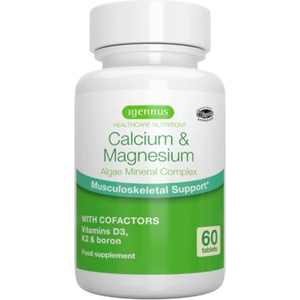 Igennus Calcium & Magnesium Marine Mineral Complex - 60 таблетка