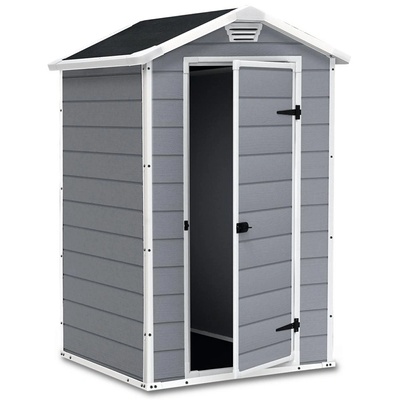 Keter Градинска барака Keter Manor, сива 128x94x196 см