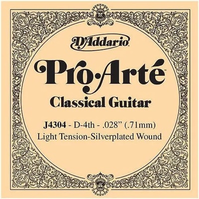 D'Addario J4304 Единична струна за китара (J4304)