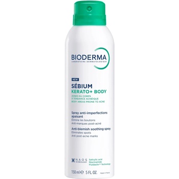 BIODERMA Sébium Спрей за тяло Kerato+ Body, 150 ml