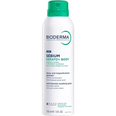 BIODERMA Sébium Спрей за тяло Kerato+ Body, 150 ml
