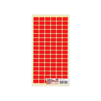 Top Office Самозалепващи етикети за цени Top Office, 12 x 18 mm, 960 броя, Заоблени ъгли, Червени, office1_1540140010