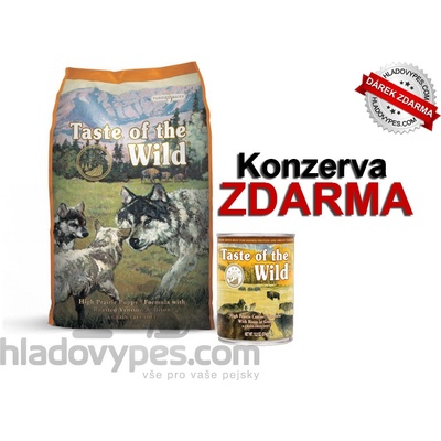 Taste of The Wild High Praire Puppy 6 kg