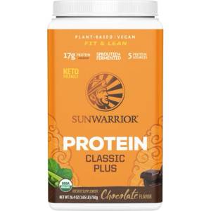 Sunwarrior Protein Classic Plus | Plant Based with Stevia [750 грама] Шоколад