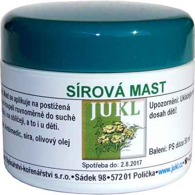 Jukl sírová masť 50 ml