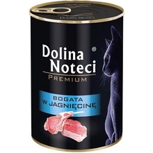 DOLINA NOTECI Premium Bohatá jahňacina pre dospelé mačky 400 g