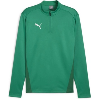 PUMA Тениска с дълъг ръкав Puma teamGOAL Training 1/4 Zip Top 658629-05 Размер M