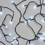 EMOS Външна LED гирлянда 80xLED/8 функции 13m студено бяла IP44 (EMS1390)