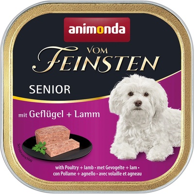 Animonda Vom Feinsten Senior Dog drůbeží a jehněčí 24 x 150 g