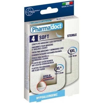 Interpharm Pharmadoct Soft náplasť 4 ks