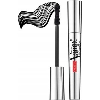 Pupa Vamp! Waterproof vodeodolná riasenka pre objem a natočenie rias 001 Black 9 ml