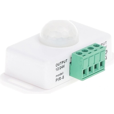 PIR-8 čidlo 12V/24V, bílé