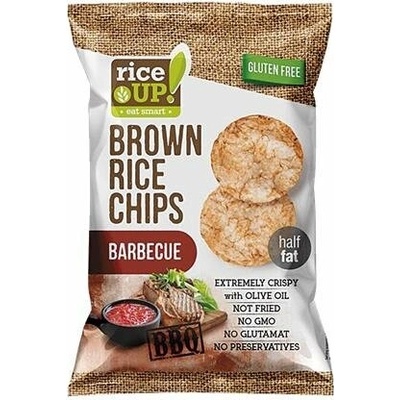 Ryžové chipsy z hnedej ryže RICE UP barbecue 60 g