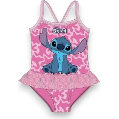Lilo a Stitch Celé plavky Lilo & Stitch bledoružové