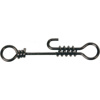 Zeck Twistlock Snap Black šroubovací přívlačová karabinka 4 ks 72 kg – Sleviste.cz