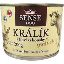 Sokol Falco Sense Dog králik a hovädzie 200 g