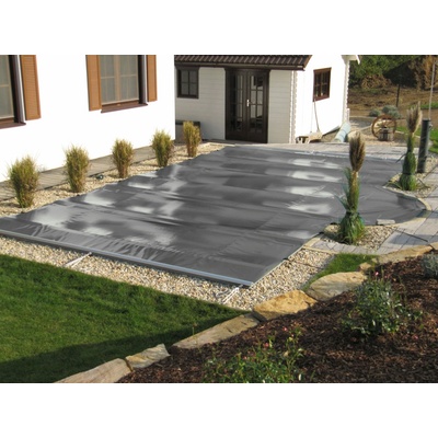 CF Bazénová roleta STD obdĺžniková 600 x 300 cm - Anthracite