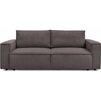 Bobochic Paris Taupe menčestrová rozkladacia pohovka 245 cm Nihad