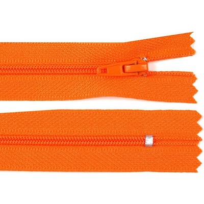 Stoklasa Spirálový zip No 3 délka 25 cm pinlock Balení: 1 ks, Varianta: 158 oranžová 158 oranžová