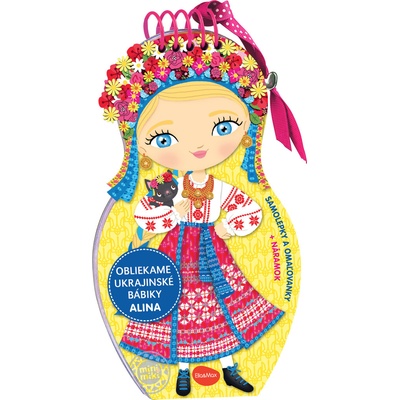 Obliekame Ukrajinské Bábiky Alina Omaľovánky