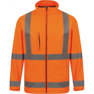 Korntex Turku reflexní softshellová bunda KX807 Signal Orange
