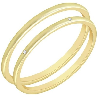 Eppi prsten s lab-grown diamanty a pánský komfortní prsten Olive RW44152
