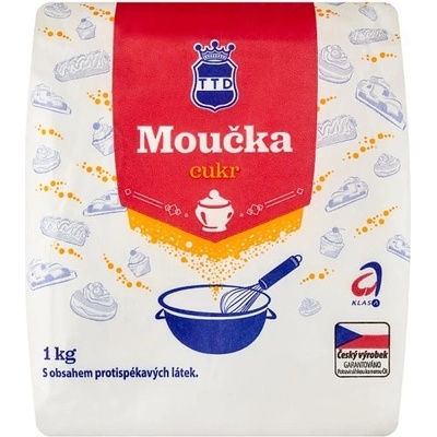 TTD cukr moučka s obsahem protihrudkujících látek 1 kg – Hledejceny.cz