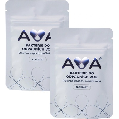 AVA Bakterie do septiku a ČOV tablety 6 měsíců Počet balení: 2 balení 2 x 12 tablet – Zboží Mobilmania