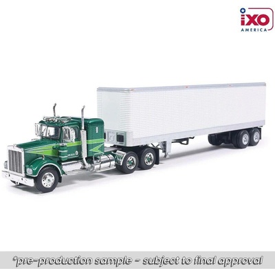Kenworth W 925 1974 s návěsem Zelená IXO 1:64