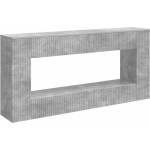 vidaXL Конзолна маса Бетонно Сиво 155 x 29 x 74 см (899889)