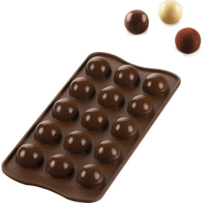 Silikomart Форма за шоколадови бонбони Scg50 Tartufino силиконова (22.150.77.0065)