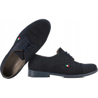 Kornecki 2449 chlapecké návštěvní polobotky k prvnímu svatému přijímání námořnická modř