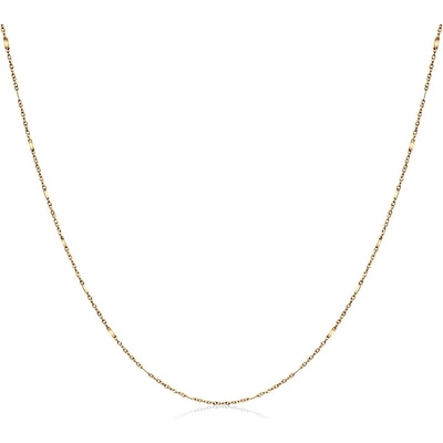 SAVICKI Синджирче Savicki 1, 5 мм: 585 злато, плочка от singapur