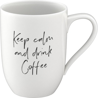 Villeroy & Boch Чаша халба Statement Keep Calm And Drink Coffee 340 мл (10-1621-9652)