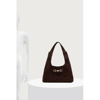 GUESS чанта tote дамска от имитация на велур SUNSET (HWSG23.14020)