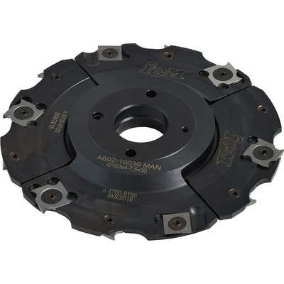 IGM F602 Stavitelná drážkovací fréza MAN - D160x4-7,5 d30 Z4+4 OCEL