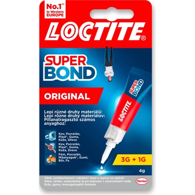 Loctite Super Bond Original 3 g + 1 g