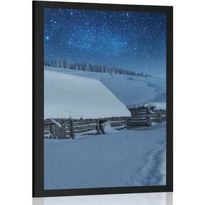 Plakát pohádková karpatská země - 20x30 black